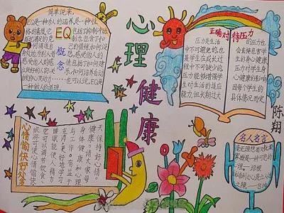 心理健康手抄報(bào)